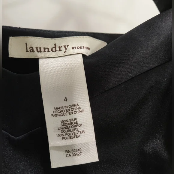 Black and white evening gown - Picture 5 of 8